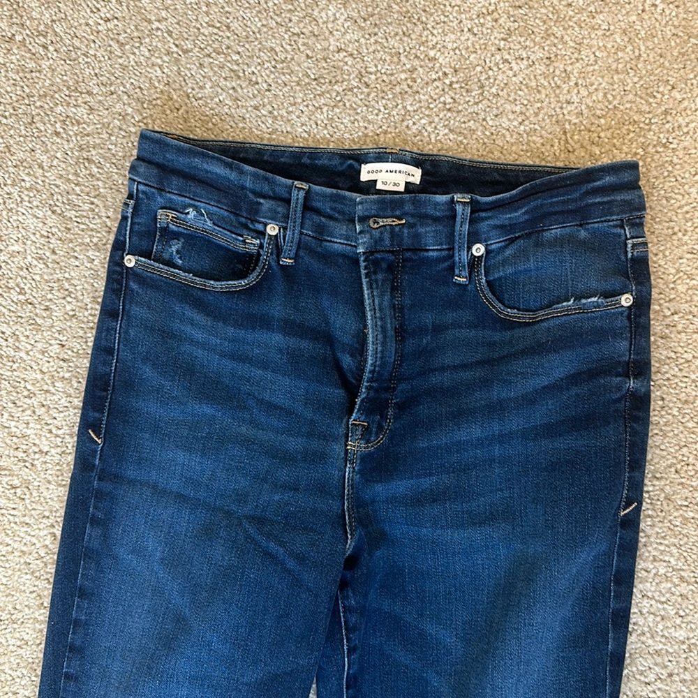 Good America Good Legs straight in indigo511